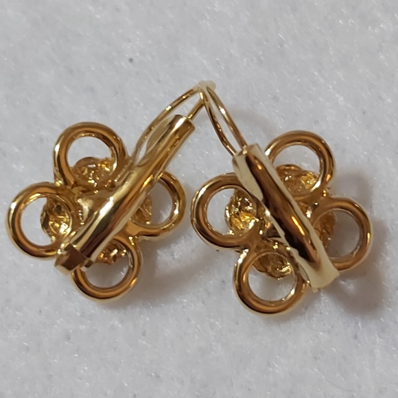 Fifth Avenue Collection Gold Plated Necklace, Bracelet and Earrings Set - Picture 6 of 12